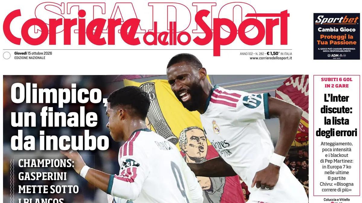 PRIMA PAGINA – Corriere dello Sport: "Conference, Scamacca all'assalto del Pafos (21)"