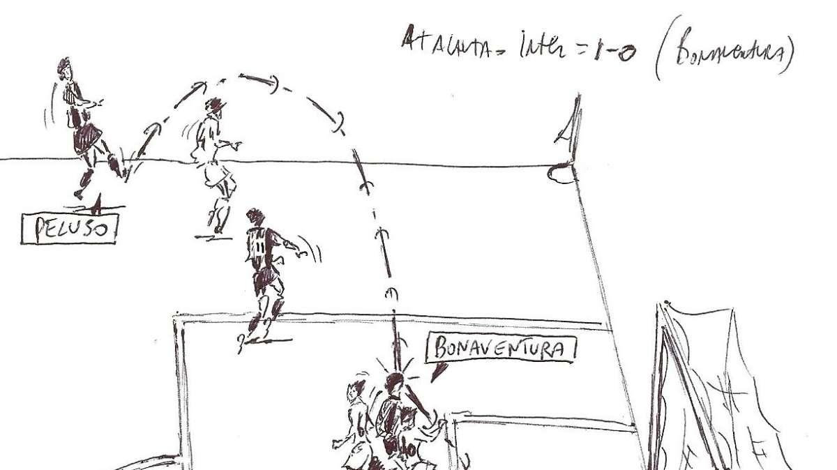 La vignetta di Atalanta-Inter. Ecco il tris nerazzurro!