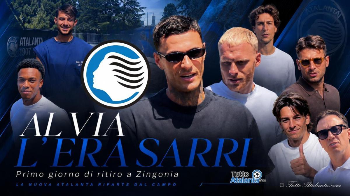Zingonia riapre i cancelli: al via il ritiro dell'Atalanta di Sarri