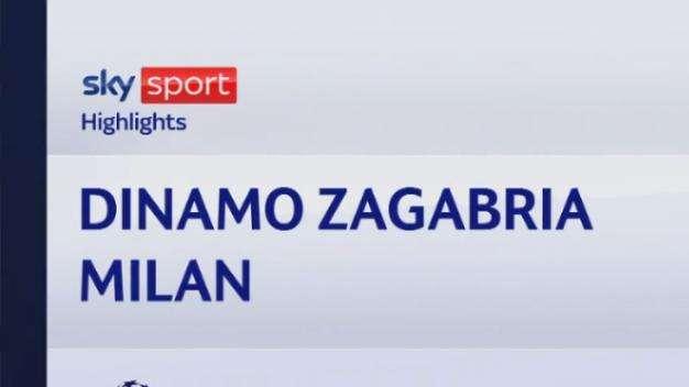 VIDEO - Dinamo Zagabria-Milan 0-4, rossoneri secondi nel girone di Champions: gol e highlights
