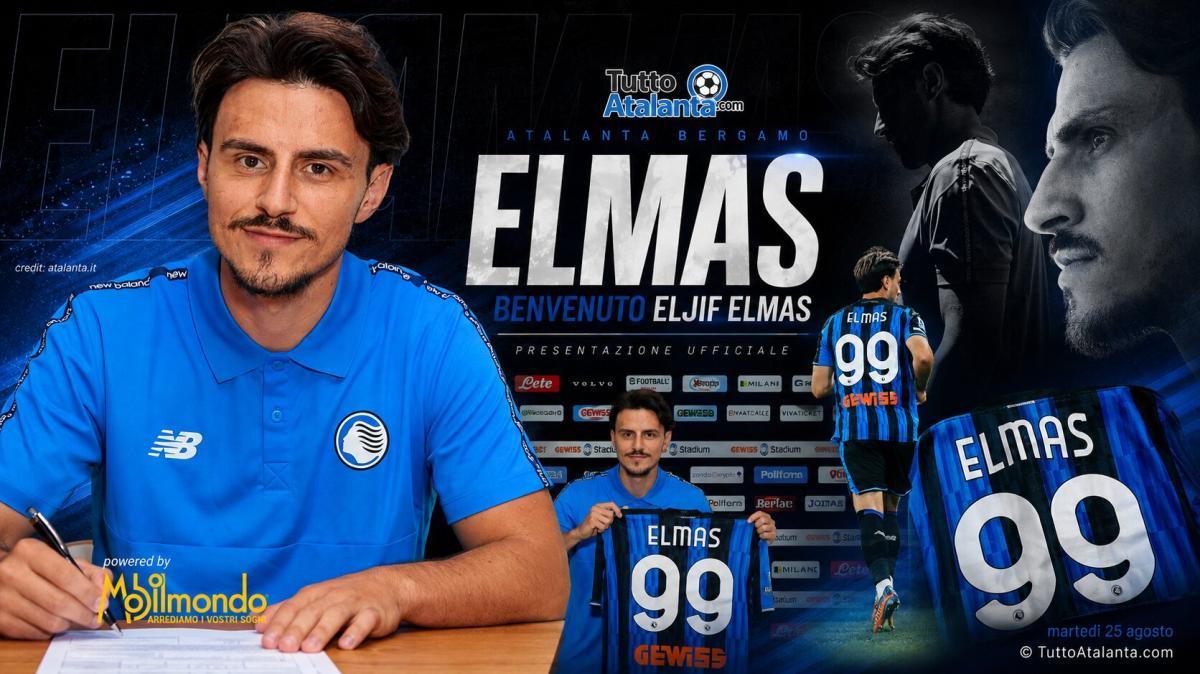 Elmas si presenta: martedì la conferenza stampa a Zingonia