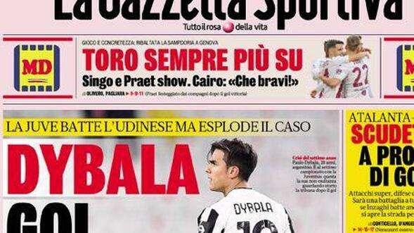 La Gazzetta dello Sport sul big match Atalanta-Inter: "Scudetto a prova di gol"