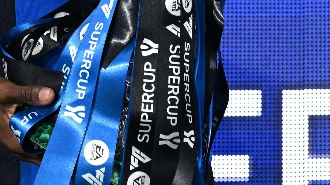 Supercoppa Italiana, i palloni dei gol all’asta: un QR code per fare la storia