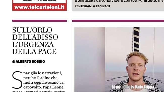 TANEWS24 - Bergamo, Dario Crippa torna a casa: «Ci ha chiamato l’Unità di crisi, domani rientra»