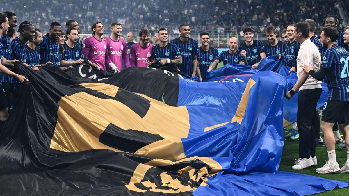 Scudetto all'Inter, arrivano le congratulazioni dell'Atalanta via Social