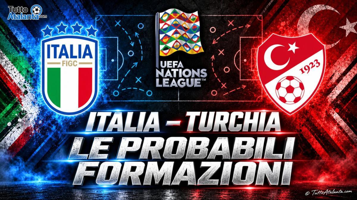 Nations League / Italia-Turchia, le probabili formazioni