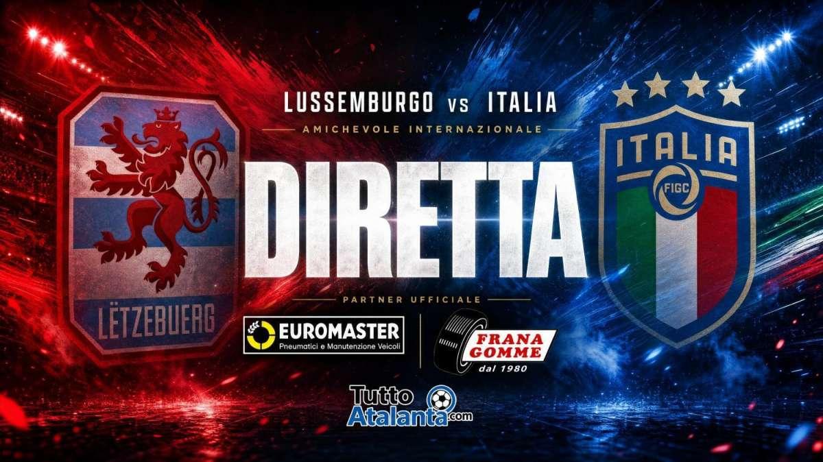 Rivivi LUSSEMBURGO-ITALIA Frana Gomme Madone, 0-1