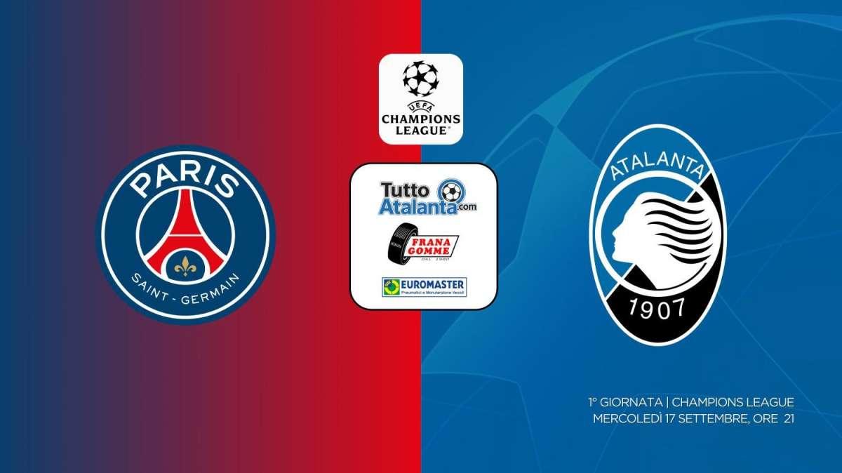 Rivivi CHAMPIONS / PSG-ATALANTA Frana Gomme Madone 4-0, sono poker al debutto al Parco dei Principi