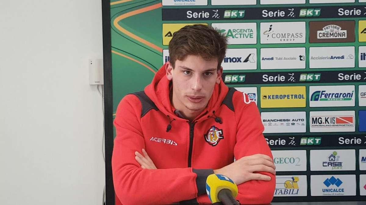 Cremonese, Carnesecchi: "Ho voluto fortemente continuare il percorso di crescita qui"