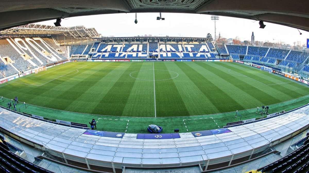 FOTO - Gewiss Stadium in perfette condizioni, un campo da Champions 