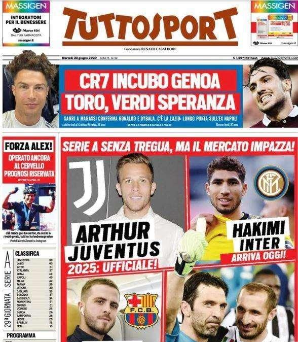 Tuttosport: "Serie A senza tregua, ma il mercato impazza!"