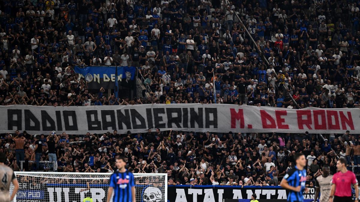 «Addio bandierina»: la Curva Nord non perdona e saluta così de Roon