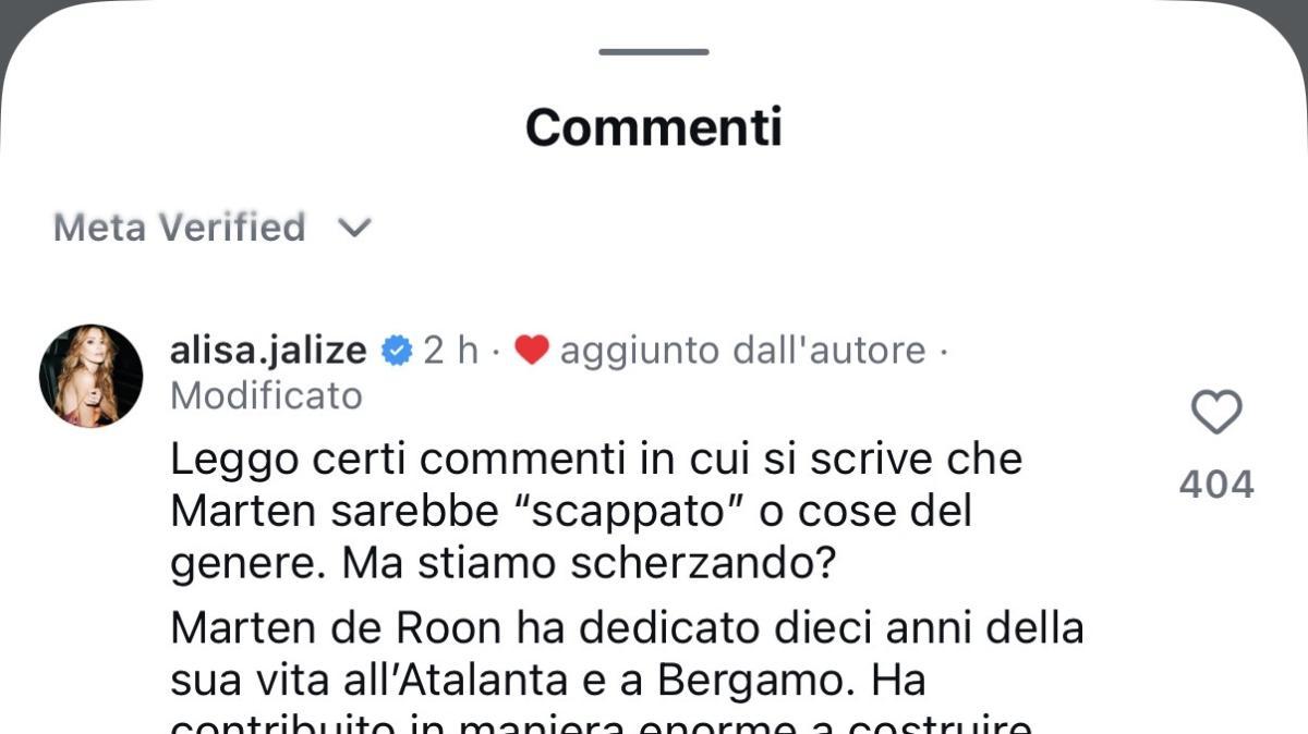 Djimsiti, la moglie difende De Roon: «Un vero bergamasco deve essere riconoscente»
