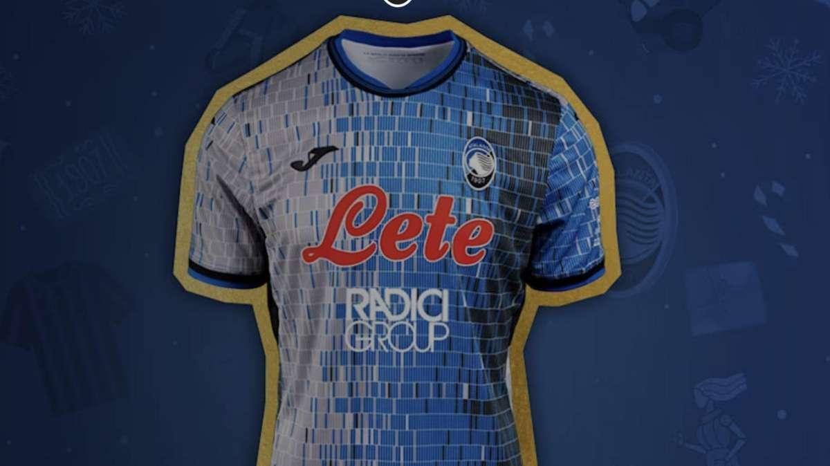 Atalanta-Empoli, ecco la maglia del Christmas Match 2024