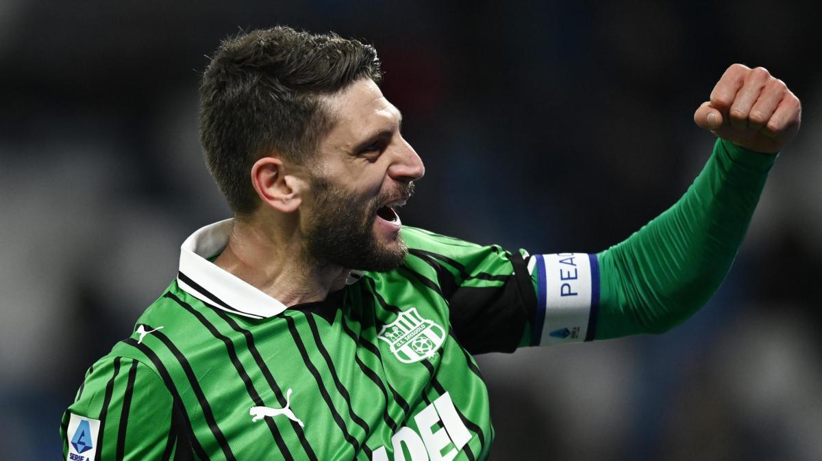 Berardi non delude e fa sorridere Aquilani. Torino ko