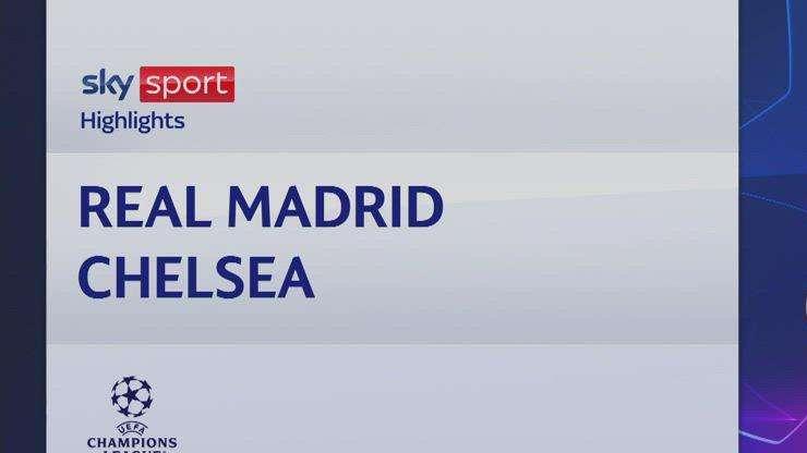 VIDEO, Champions / Real Madrid-Chelsea 2-0: gol e highlights
