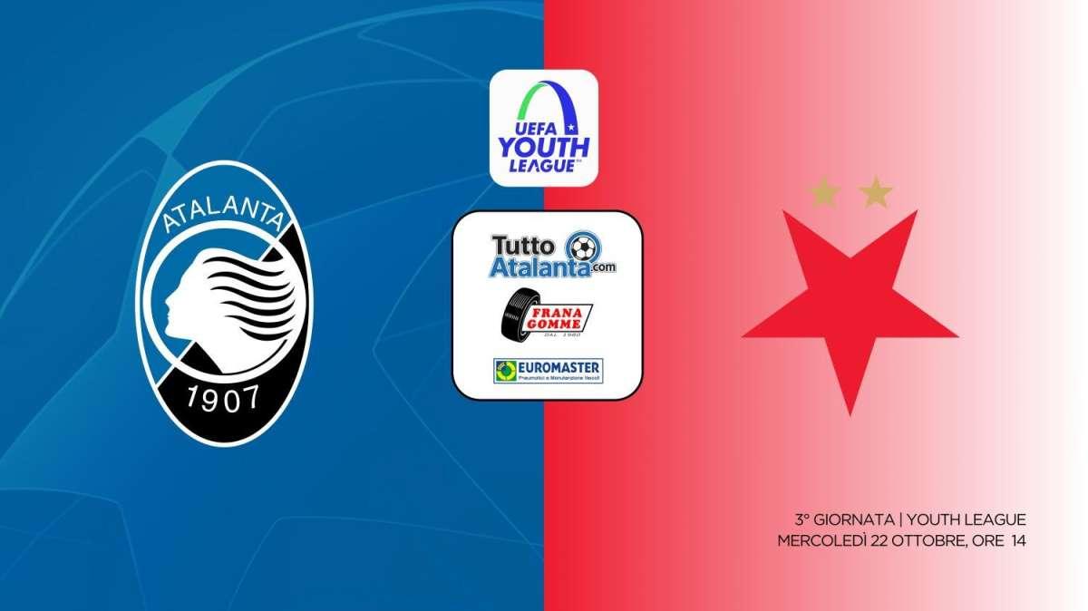 Rivivi YOUTH LEAGUE / ATALANTA-SLAVIA PRAGA Frana Gomme Madone, 2-0