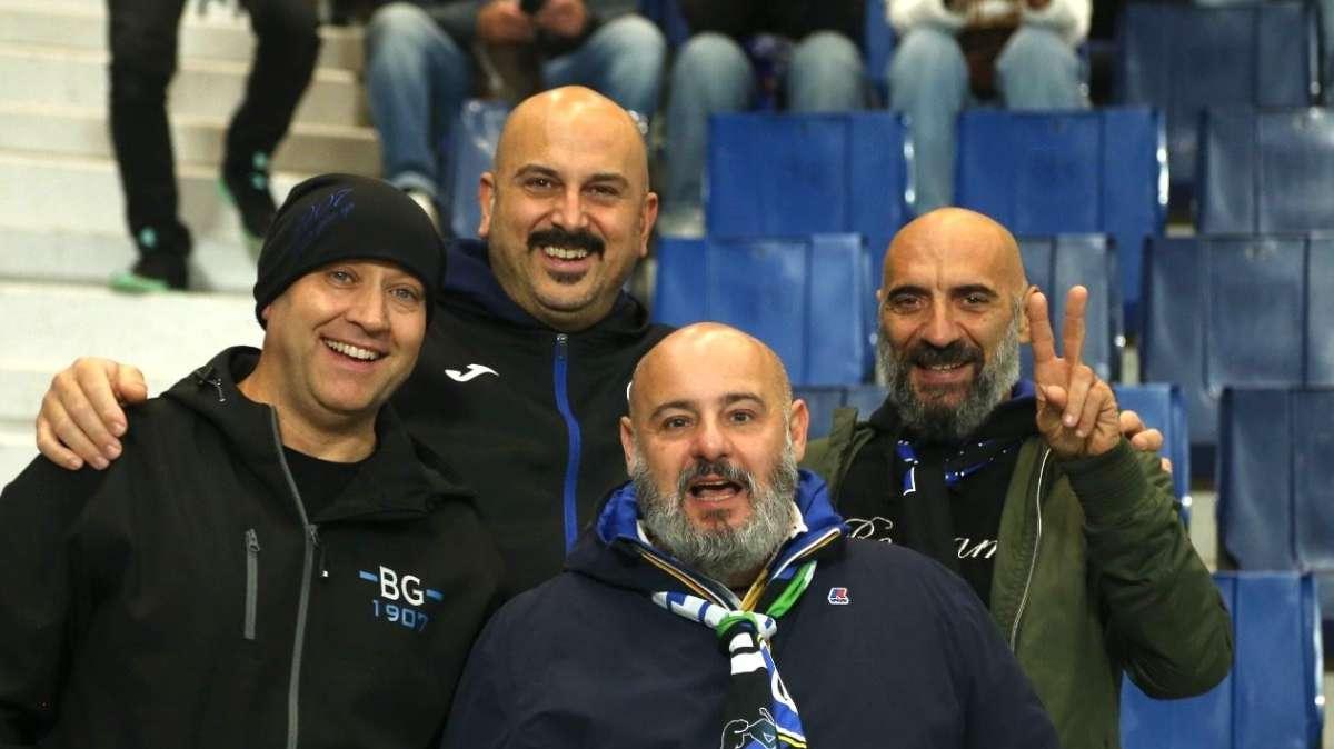 Volti nerazzurri Frana Gomme Madone - Ecco le foto dei tifosi atalantini alla New Balance Arena per Atalanta-Como