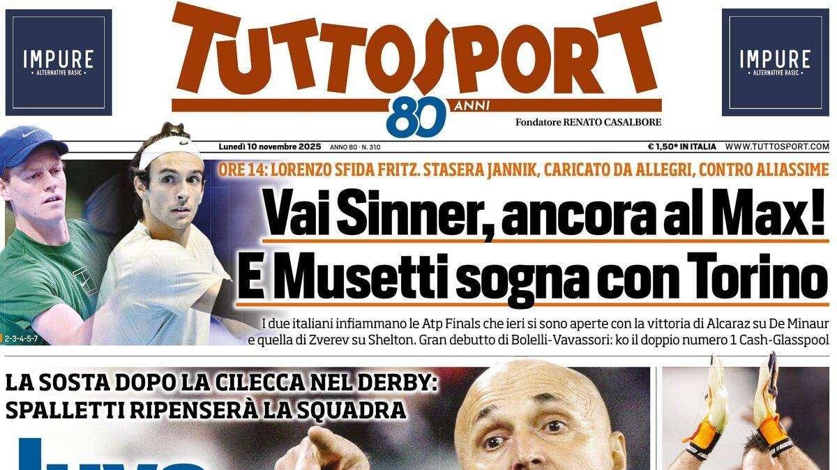 PRIMA PAGINA - TuttoSport: "Juve ti cambio così!"