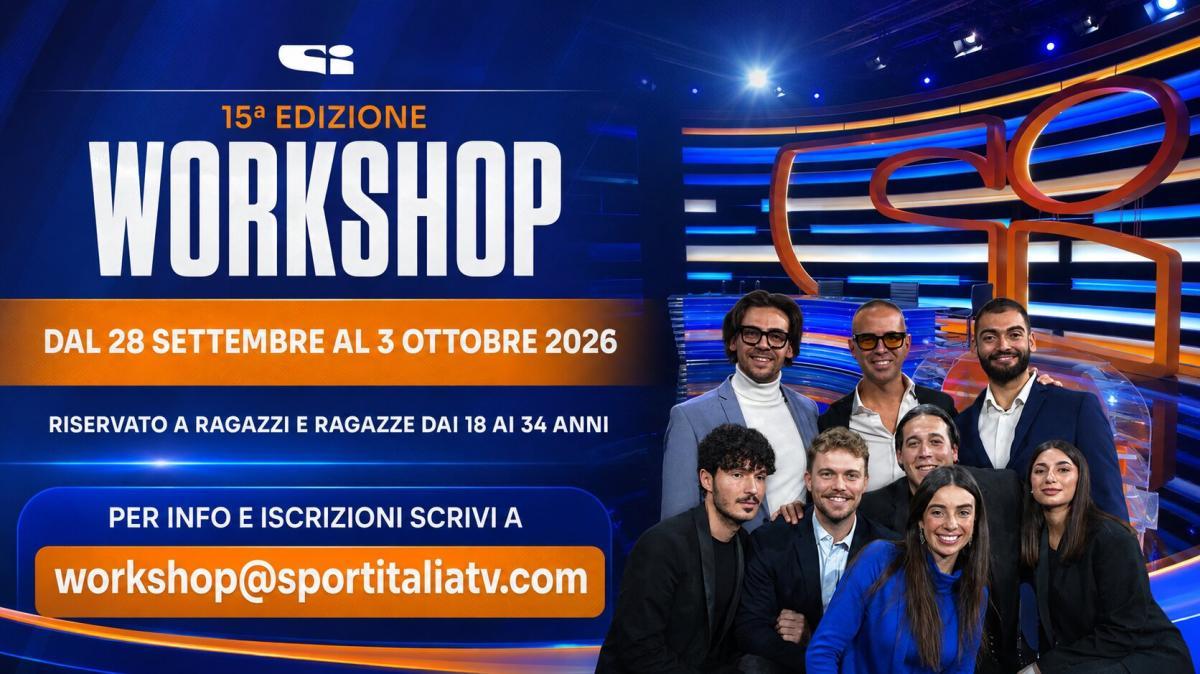 Workshop Sportitalia, candidature aperte: da qui sono passate firme di Serie A