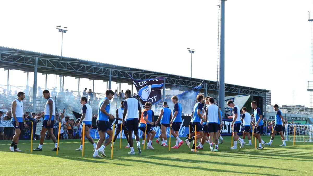 Zingonia si accende: mille tifosi all'allenamento a porte aperte