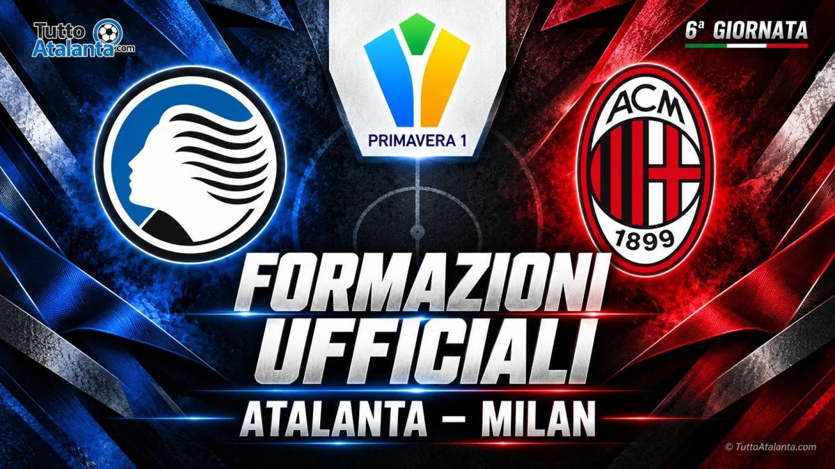 Primavera 1 / Atalanta-Milan, le formazioni ufficiali
