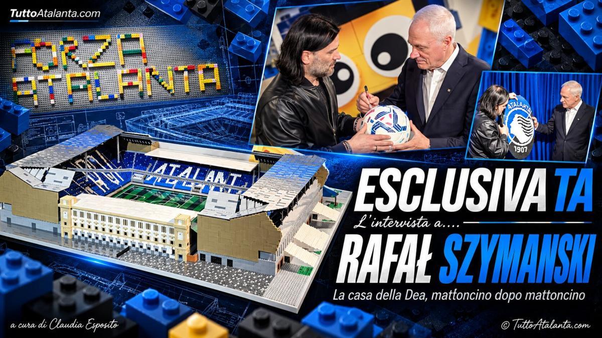ESCLUSIVA TA - Lo stadio in LEGO, Rafał Szymanski: "L'Atalanta è la mia squadra italiana preferita"