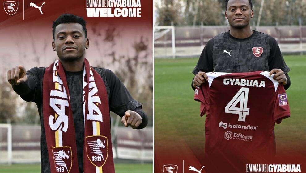 Gyabuaa cambia maglia: addio Avellino, va alla Salernitana. C'è l'obbligo di riscatto