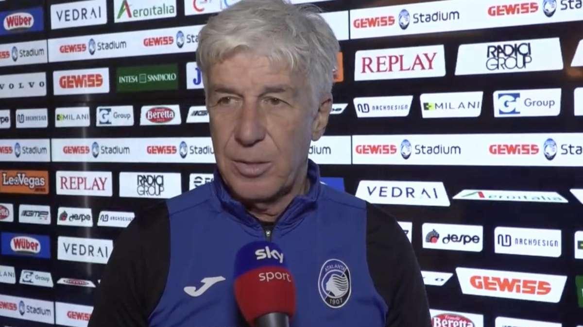 Gasperini a Sky: "Scamacca ko? Con tante partite e col freddo questo rischio c'è"