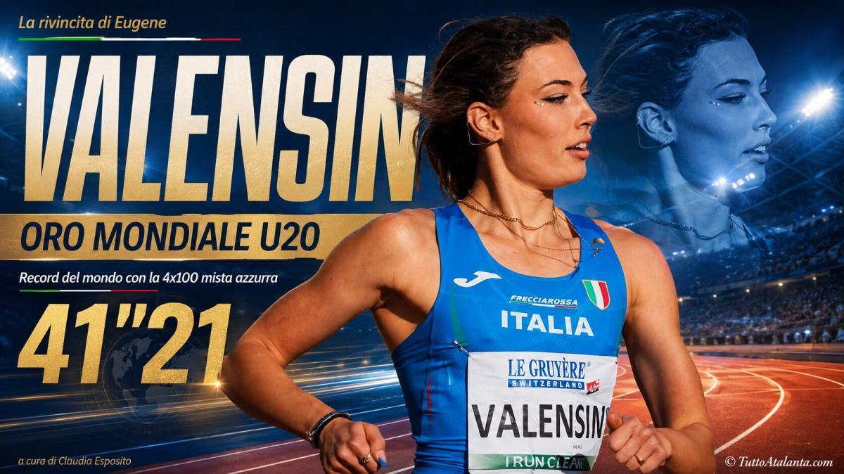 TASPORT24 - Valensin d'oro a Eugene: record del mondo nella staffetta