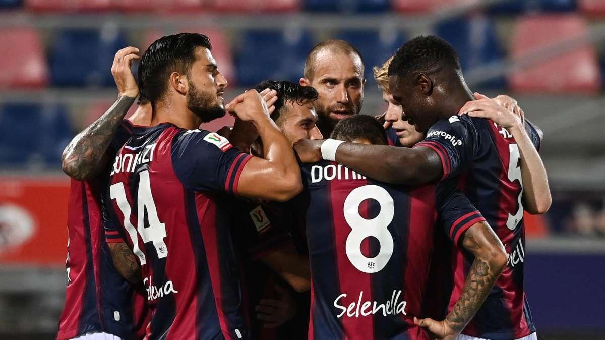 Bologna, basta un gol di Sansone per piegare il Cosenza. Gli emiliani avanzano in Coppa Italia