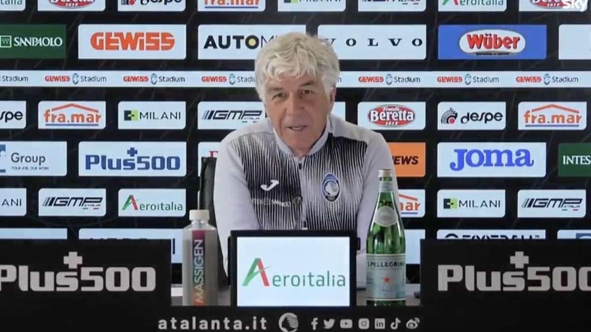 Gasperini: "Dispiace perdere due semifinali per squalifica. In tribuna si vede meglio"