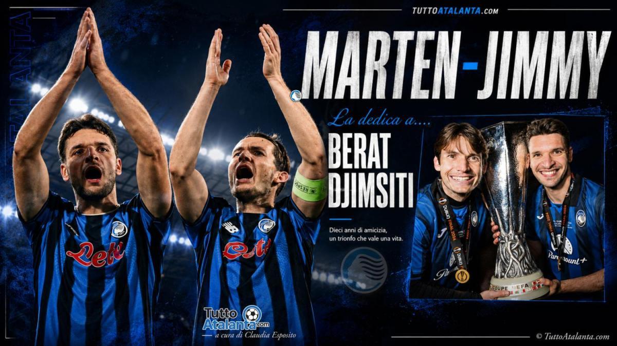 La lettera di de Roon a Djimsiti: "Ci capivamo anche senza parlare, sei una leggenda di questo club"