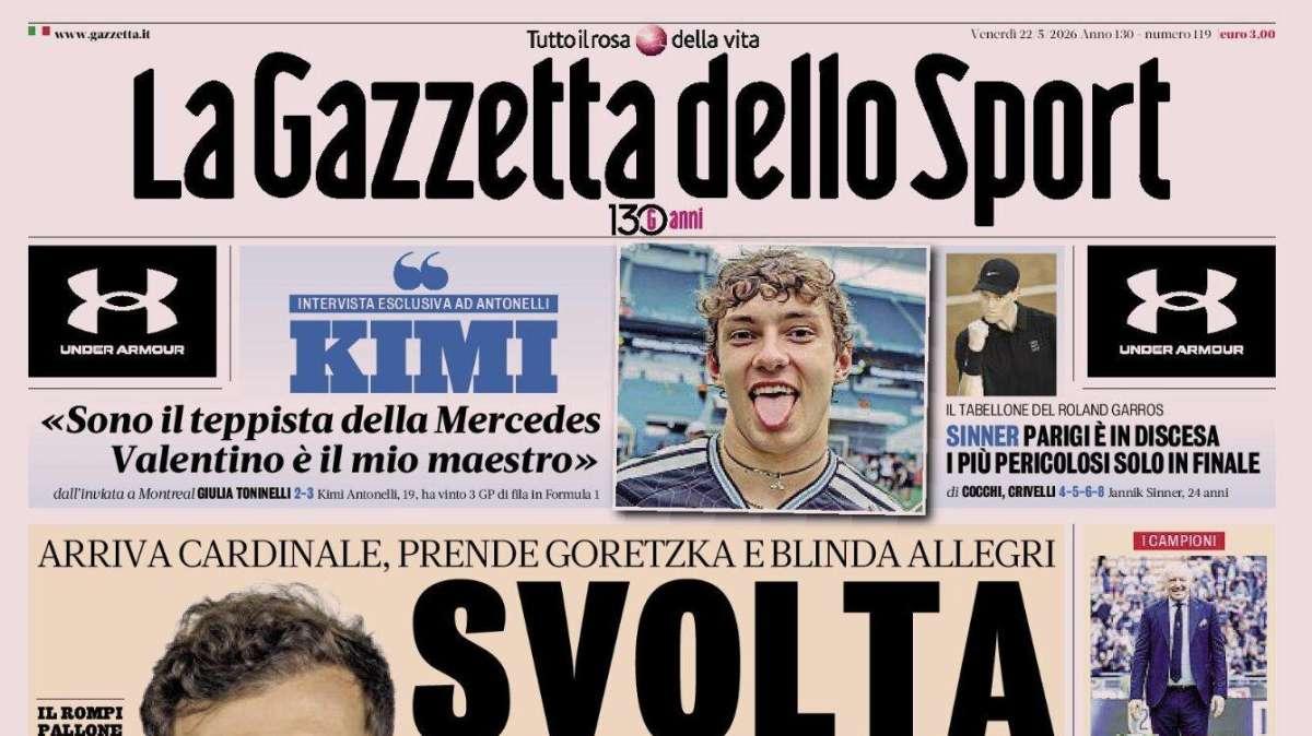 PRIMA PAGINA – La Gazzetta dello Sport: "Svolta Milan"
