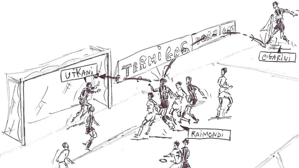 La vignetta di Atalanta-Palermo. La prima di Raimondi è un capolavoro!