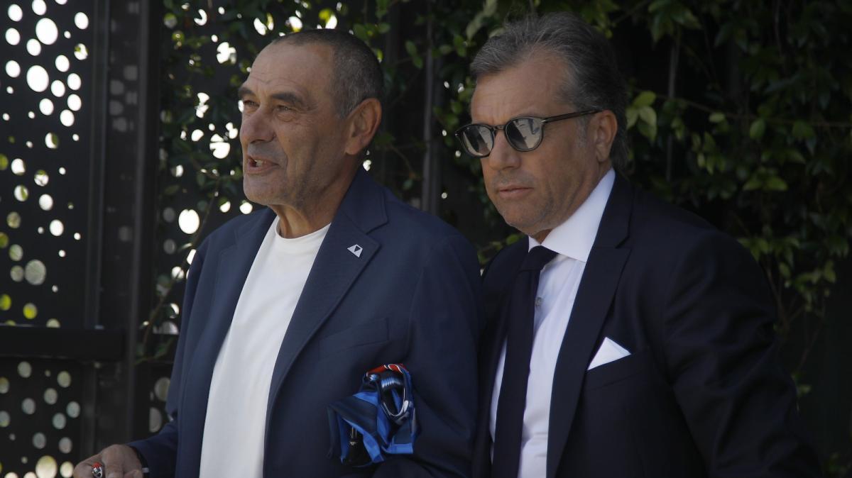 Sarri e Giuntoli, l'asse di Napoli rinasce a Bergamo