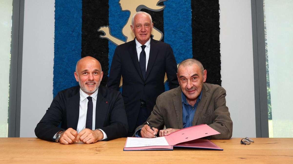 Ieri il giorno di Sarri: firma a Zingonia e abbraccio con i tifosi, l'Atalanta cambia volto