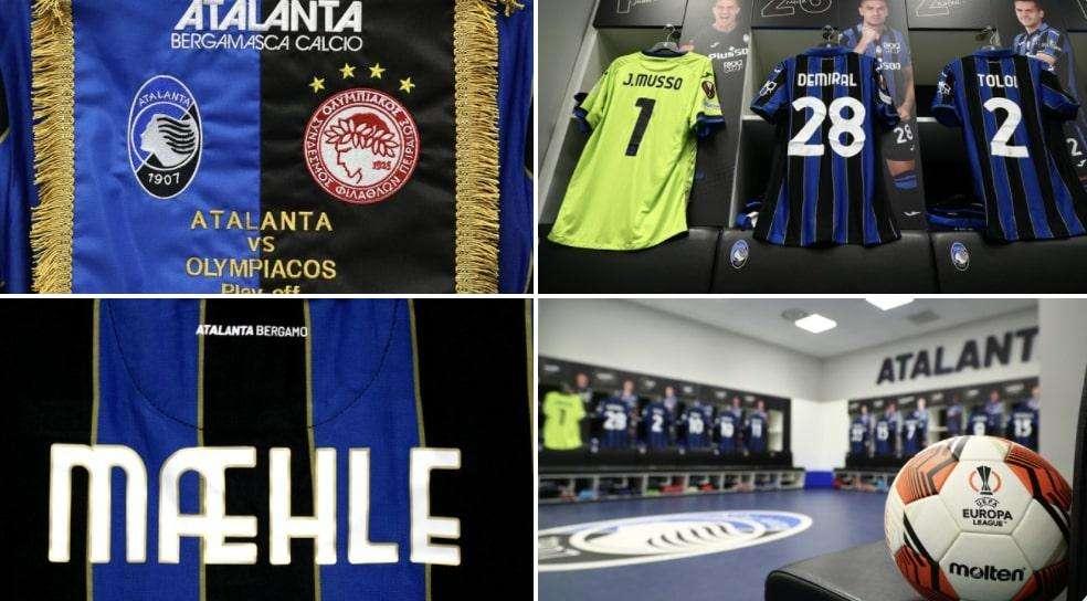 FOTO - Lo spogliatoio della Dea in vista dell'Europa League, le immagini dal Gewiss Stadium 