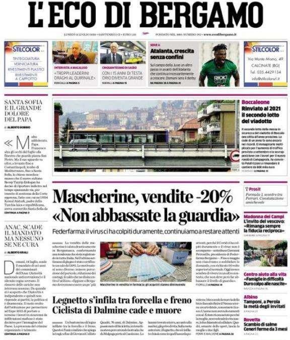 L'Eco di Bergamo: "Crescita senza confini"