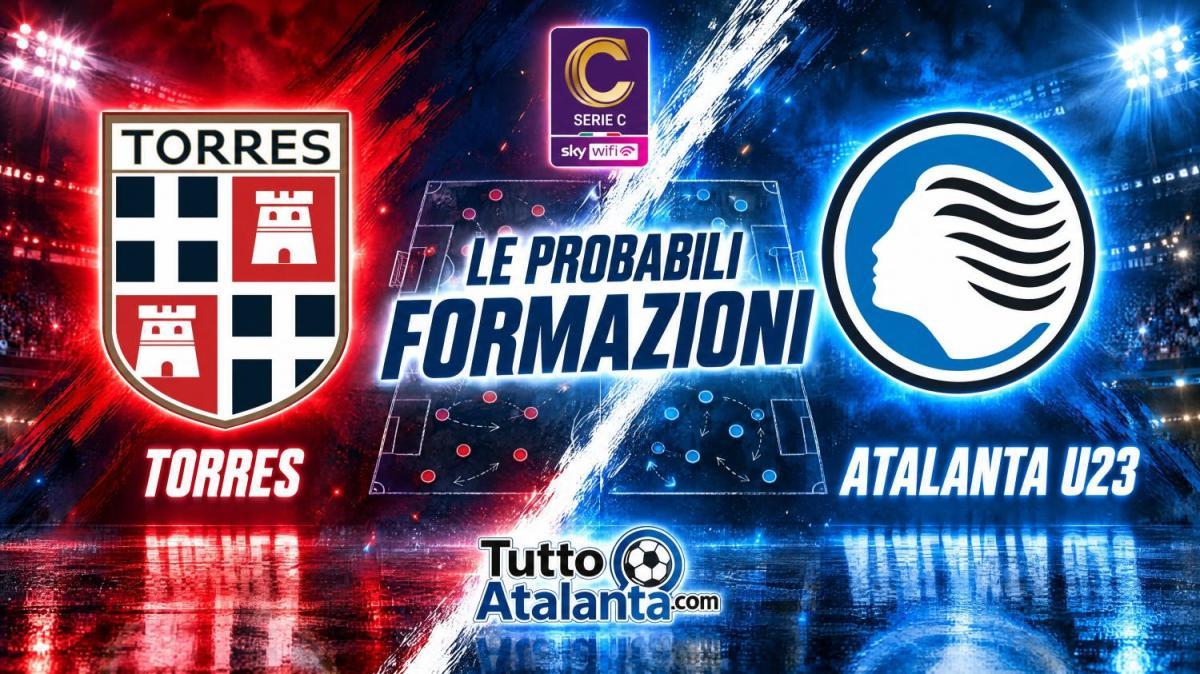 Serie C, gir. B / Torres-Atalanta U23, le probabili formazioni