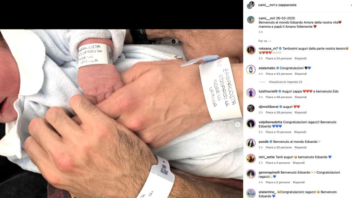 Fiocco azzurro in casa Atalanta, è nato Edoardo Zappacosta!