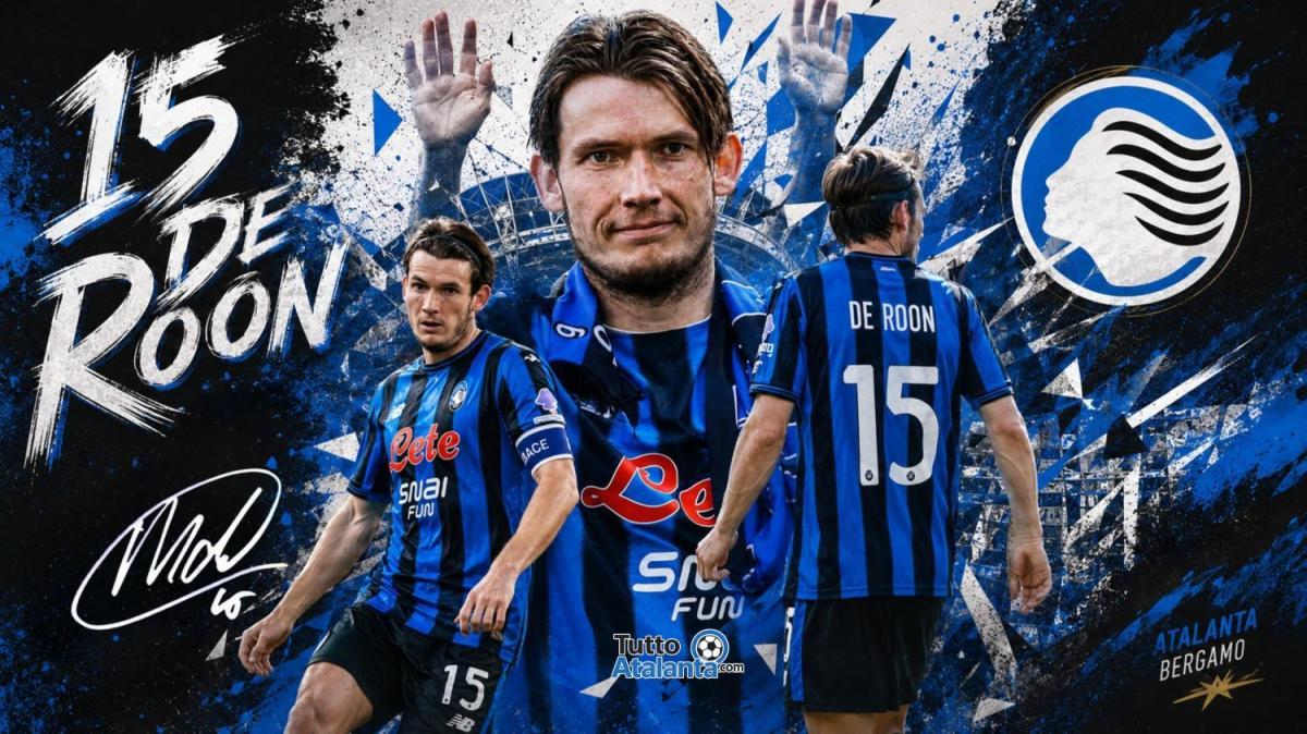 «Anche se così fa male, grazie Marten»: lo striscione per De Roon