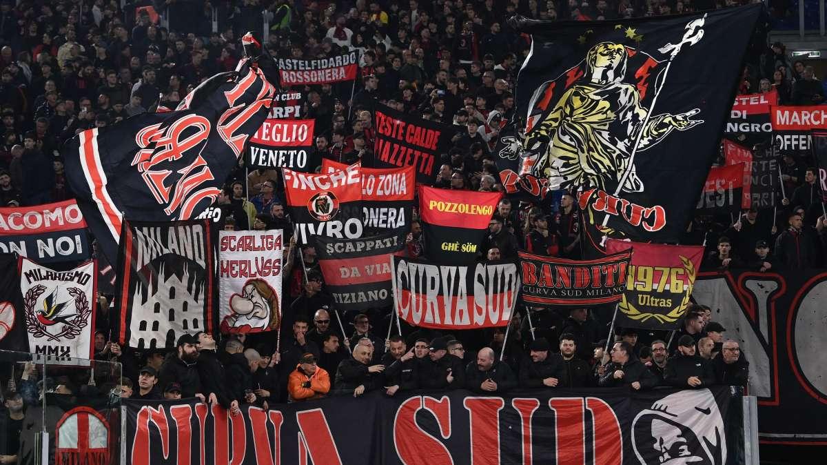 L'Europa in un clima surreale, la Curva Sud contesta