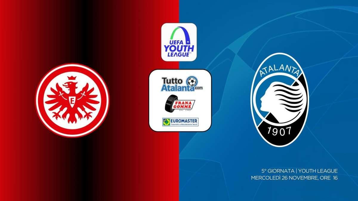 Rivivi YOUTH LEAGUE / EINTRACHT FRANCOFORTE-ATALANTA Frana Gomme Madone, 3-2