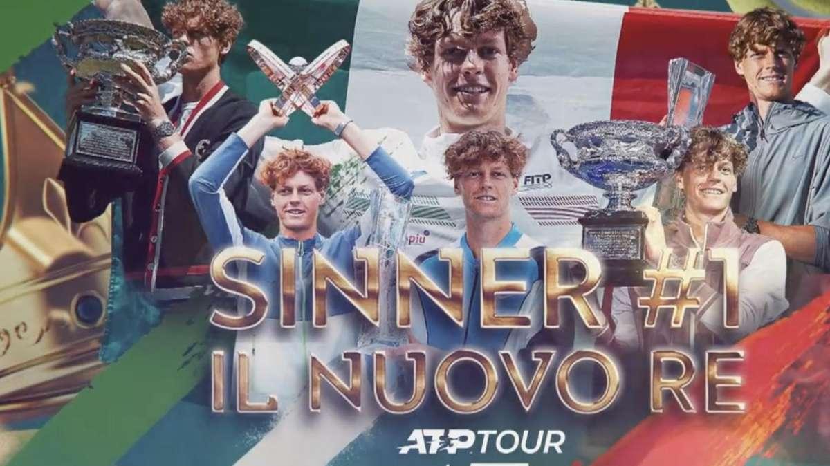 TASPORT24 - Jannik Sinner è nella storia: a Parigi è il n.1 del Mondo 