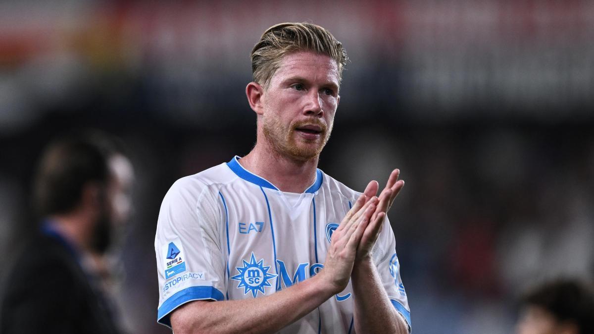 De Bruyne cambia il Napoli a Marassi: Allegri lo promuove