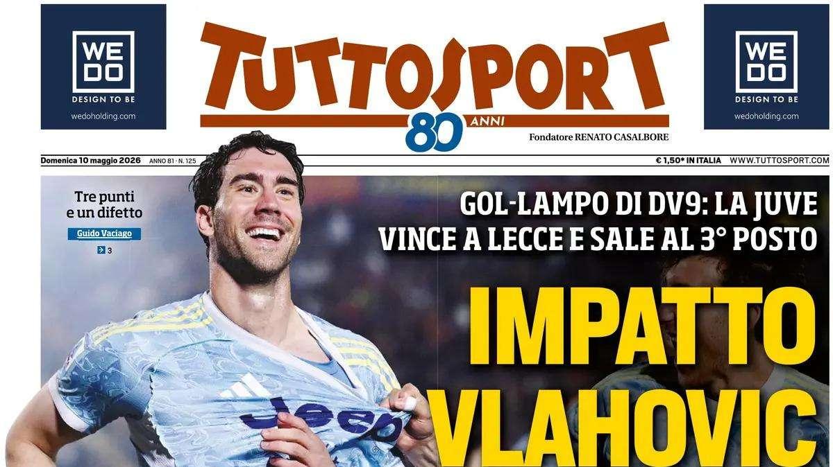PRIMA PAGINA - Tuttosport: "Palladino: ciao Dea. All'Atalanta tira aria di rivoluzione"