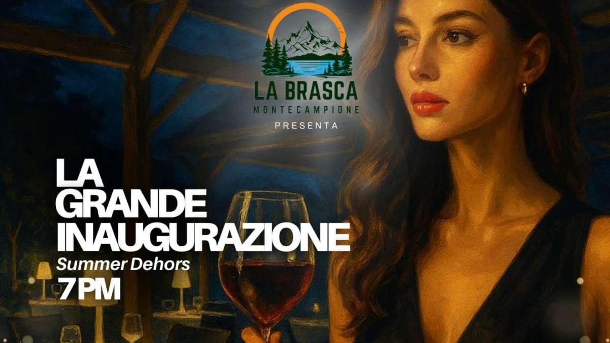 A Montecampione domani si accende l'estate: La Brasca inaugura il suo Summer Garden Dehors sabato 7 giugno