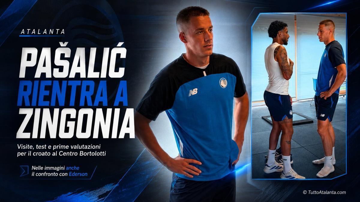 Pašalić riabbraccia Zingonia: visite mediche e test per il croato