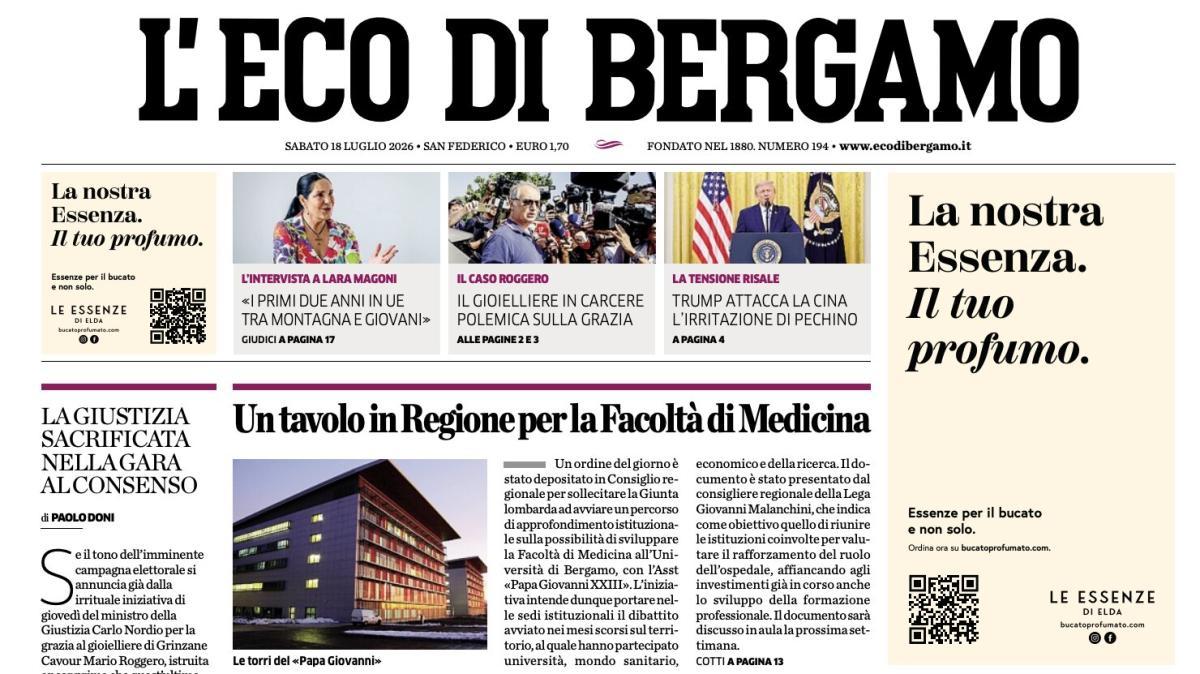PRIMA PAGINA – L'Eco di Bergamo: "Ederson per 5 anni Tifosi accampati per l'abbonamento"